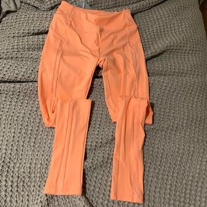 GYMSHARK WOMENS MOVE LEGGINGS - PEACH